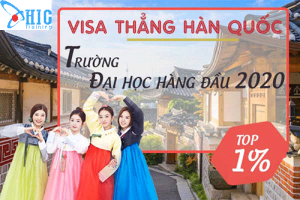 Danh sách các trường Hàn Quốc top 1% năm 2020