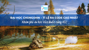 ĐẠI HỌC CHONGSHIN – TRƯỜNG TOP 3 TỶ LỆ RA CODE CAO NHẤT SEOUL