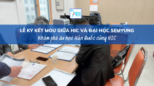 LỄ KÝ KẾT MOU GIỮA HIC VÀ ĐẠI HỌC SEMYUNG !