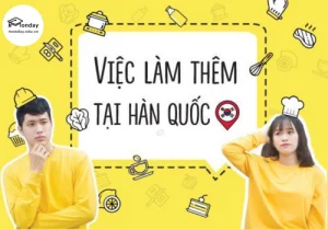 VẤN ĐỀ ĐI LÀM THÊM CỦA DU HỌC SINH HÀN QUỐC NHƯ THẾ NÀO?